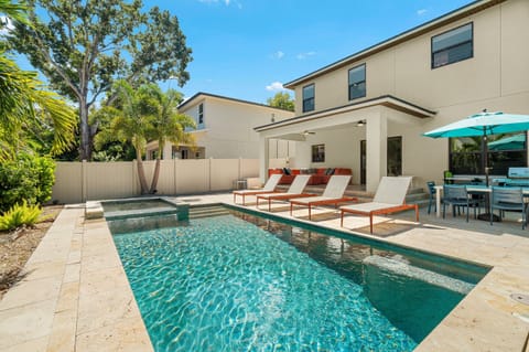 House, 4 Bedrooms | Pool | A heated pool
