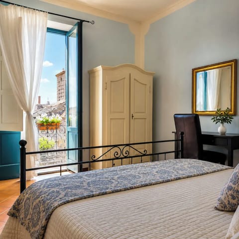 Double Room, Balcony, City View