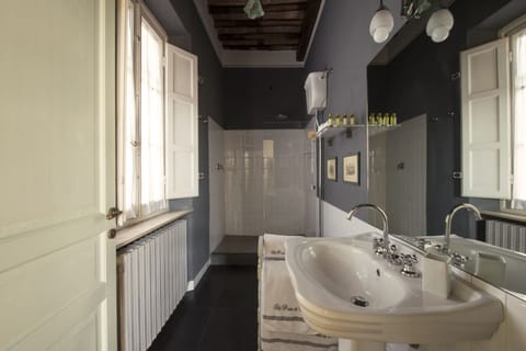 Panoramic Suite, Terrace | Bathroom | Shower, free toiletries, hair dryer, slippers