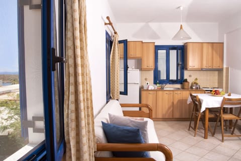 Apartment, Balcony | Living area | Flat-screen TV