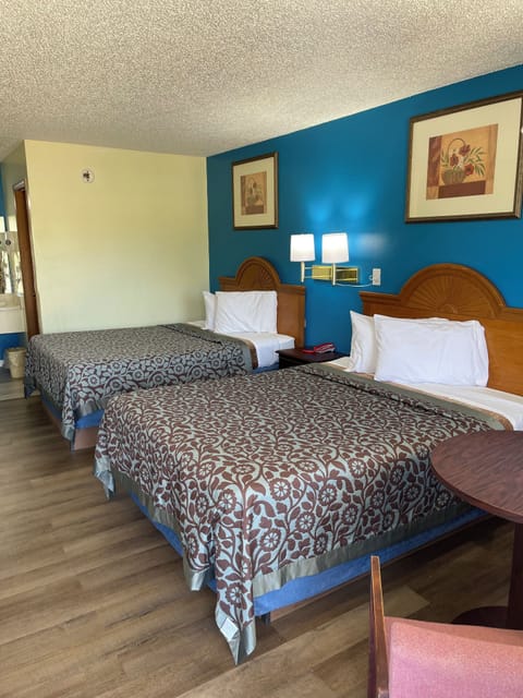 Standard Room, 2 Queen Beds, Non Smoking | Individually decorated, individually furnished, desk, blackout drapes