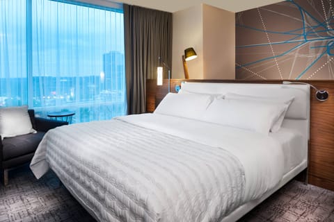 Premium bedding, pillowtop beds, desk, iron/ironing board