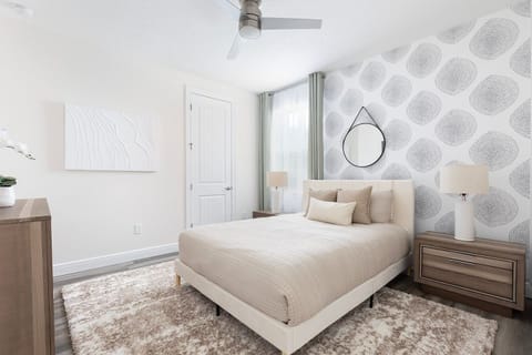 House, Multiple Beds, Pool View (EC443 - The Relaxing Hideaway - HAW) | 8 bedrooms, individually decorated, individually furnished, bed sheets