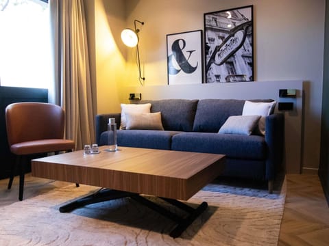 Superior Apartment, 1 Double Bed with Sofa bed | Premium bedding, minibar, in-room safe, desk