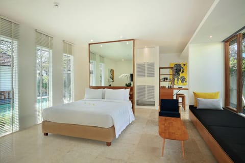 Villa, 1 Bedroom (with Plunge Pool) | Premium bedding, minibar, in-room safe, desk