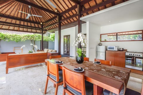 Villa, 2 Bedrooms, Private Pool | Private kitchen | Fridge, coffee/tea maker, electric kettle