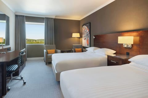 Family Room, 2 Double Beds | Premium bedding, down comforters, pillowtop beds, in-room safe