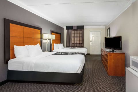 Room, 2 Double Beds, Non Smoking | Individually decorated, individually furnished, desk, laptop workspace