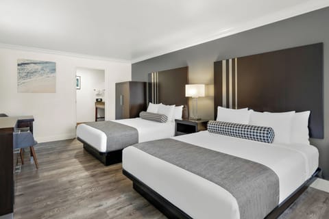 Standard Room, 2 Queen Beds, Accessible, Bathtub | Pillowtop beds, individually decorated, individually furnished, desk