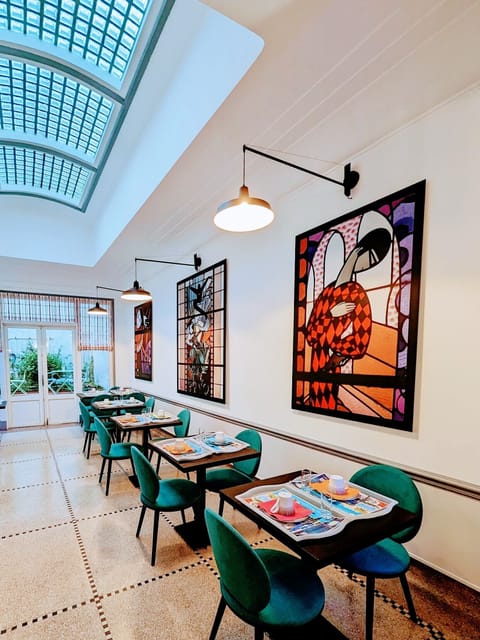 Daily buffet breakfast (EUR 14 per person)