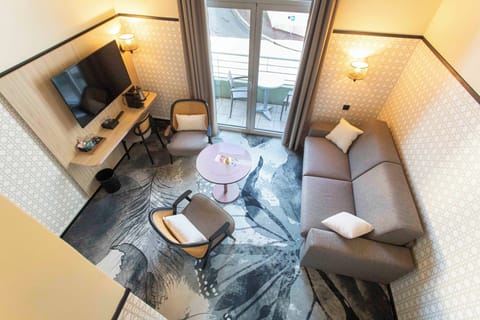 Classic Duplex, 1 Double Bed with Sofa bed | Premium bedding, minibar, in-room safe, desk