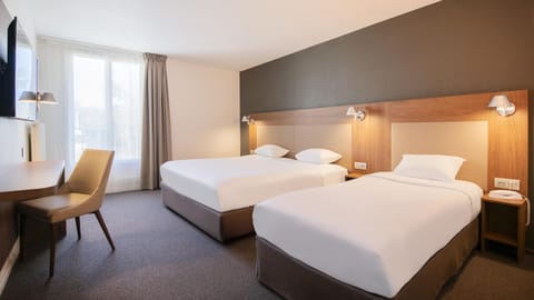 Standard Room, Multiple Beds | 1 bedroom, premium bedding, desk, laptop workspace