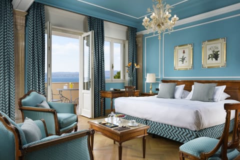 Exclusive Room, Terrace, Lake View | Premium bedding, down comforters, pillowtop beds, minibar