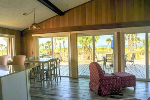 Beach House - 2nd Floor | Living area | 32-inch TV with cable channels