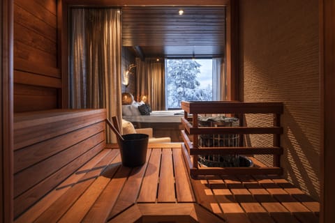 Premium bedding, memory foam beds, in-room safe, desk