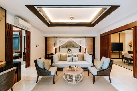 Royal Villa, 3 Bedrooms, Courtyard Area (Independent Building across the street) | In-room safe, desk, iron/ironing board, free cribs/infant beds