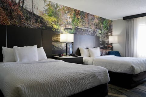 Room, 2 Queen Beds, Non Smoking | Premium bedding, desk, blackout drapes, soundproofing