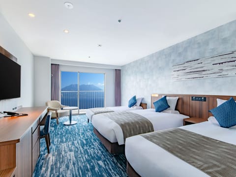 In-room safe, desk, blackout drapes, iron/ironing board (on request)
