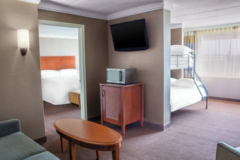 Suite | Pillowtop beds, in-room safe, desk, blackout drapes