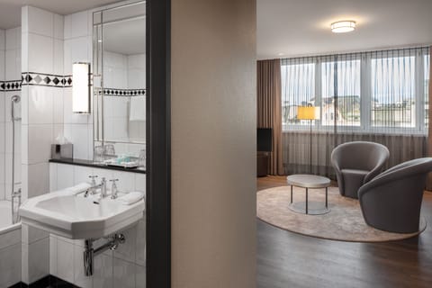 Free toiletries, hair dryer, slippers, towels