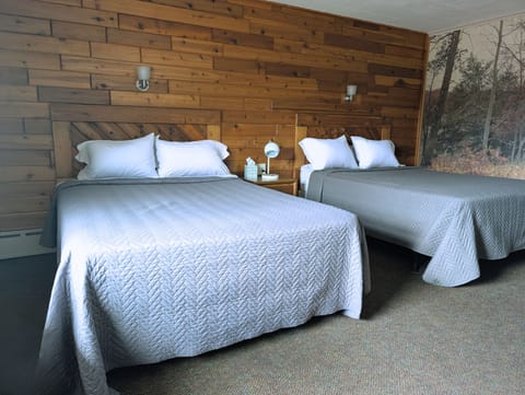 Room, 2 Queen Beds | Desk, free WiFi, bed sheets