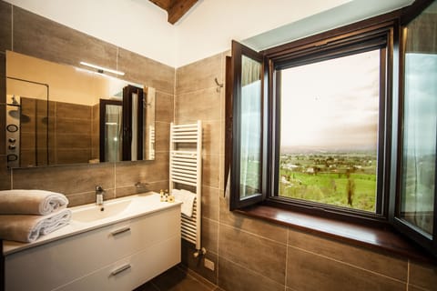 Standard Apartment, 2 Bedrooms Situated about 600 meters from the main building | Bathroom | Free toiletries, hair dryer, bidet, towels