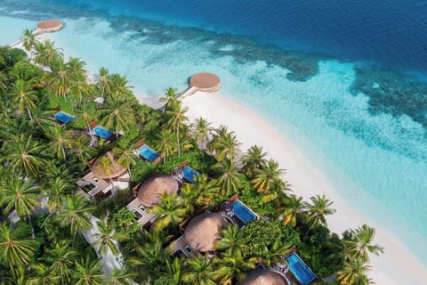 Private beach, white sand, sun loungers, beach umbrellas