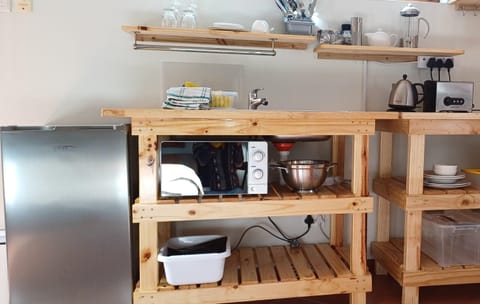 Comfort Studio | Private kitchen | Full-size fridge, microwave, dishwasher, electric kettle