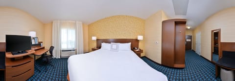 Desk, blackout drapes, iron/ironing board, free cribs/infant beds