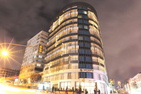 Front of property - evening/night
