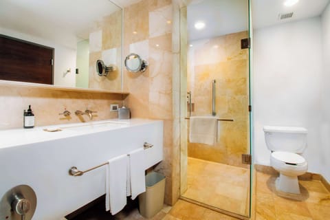 Suite, 1 King Bed, Non Smoking | Bathroom shower
