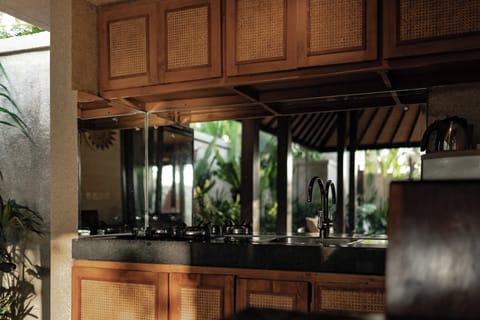 Grand One Bedroom Villa with Private Pool | Private kitchen | Electric kettle