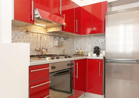 Deluxe Condo, 1 Bedroom, City View, Executive Level | Private kitchen | Fridge, coffee/tea maker, electric kettle, cleaning supplies