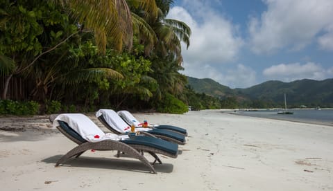 Beach nearby, white sand