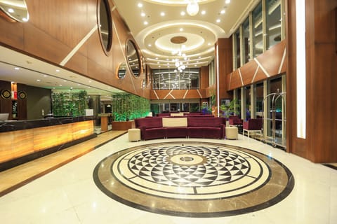 Lobby sitting area