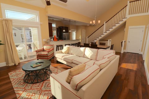 Townhome, 4 Bedrooms & 4 Bathrooms | Living room | TV, DVD player