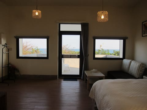 Elite Room, 2 Double Beds, Balcony, Sea View | Free WiFi, bed sheets