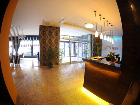 Interior entrance