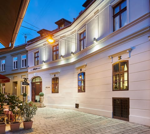 Front of property - evening/night