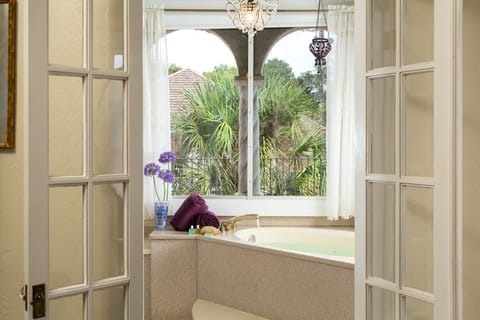 Valencia Room | Premium bedding, individually decorated, individually furnished