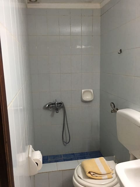 Studio | Bathroom | Shower, free toiletries, hair dryer