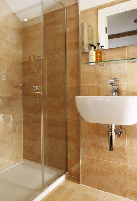 Free toiletries, hair dryer, towels, soap