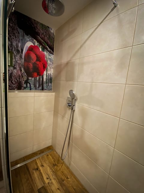 Double Room, Non Smoking | Bathroom | Free toiletries, bathrobes, towels