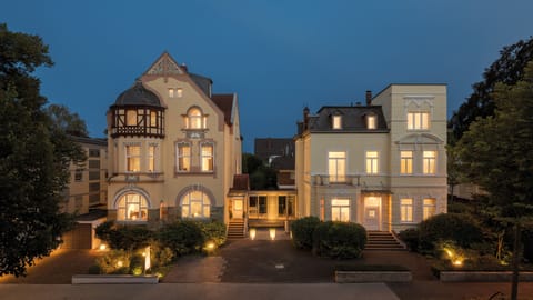 Front of property - evening/night