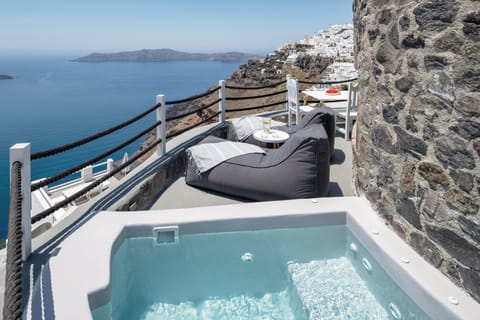 Luxury Villa, Sea View | Balcony view