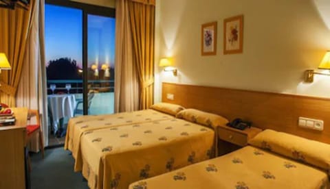 In-room safe, desk, laptop workspace, blackout drapes