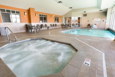 Indoor pool, outdoor pool
