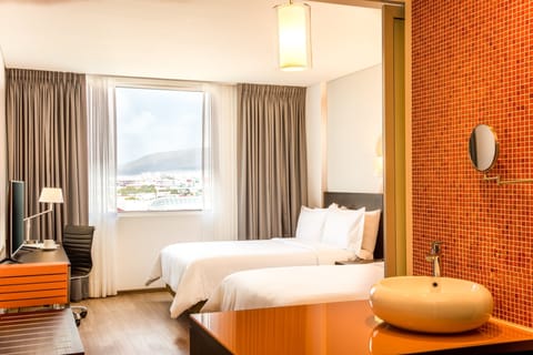 Superior Room, 2 Double Beds | In-room safe, desk, iron/ironing board, free cribs/infant beds