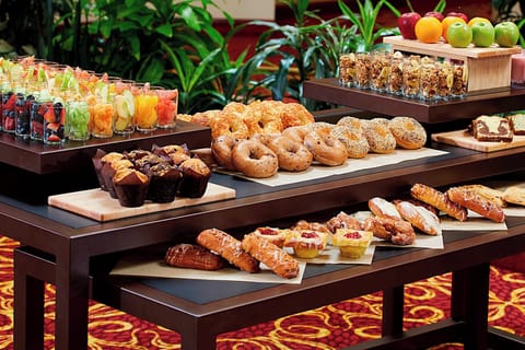 Buffet breakfast for a fee