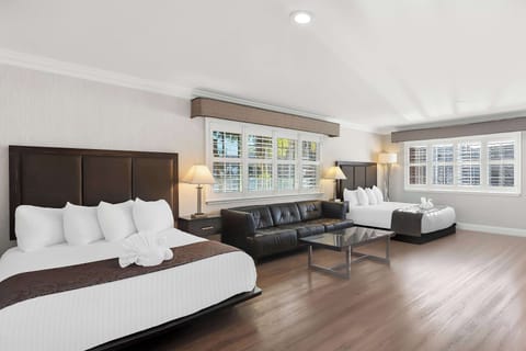 Standard Room, 2 Queen Beds, Accessible, Non Smoking | Desk, iron/ironing board, free cribs/infant beds, free WiFi